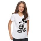 Disney's Mickey Mouse Juniors' Skeleton Graphic Tee, Teens, Size: Xl, White