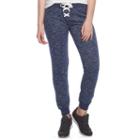 Juniors' So&reg; Lace-up Jogger Pants, Teens, Size: Medium, Drk Purple