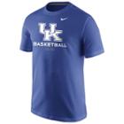 Men's Nike Kentucky Wildcats Basketball Tee, Size: Small, Blue