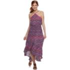 Juniors' Love, Fire Y-neck High-low Maxi Dress, Teens, Size: Xs, Pink