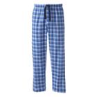 Big & Tall Izod Plaid Lounge Pants, Men's, Size: 2xb, Med Blue