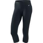 Plus Size Nike Dri-fit Capri Leggings, Size: 3xl, Black