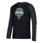 Men's Adidas Seattle Sounders Ultimate Tee, Size: Large, Black