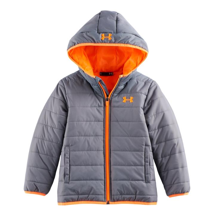 Boys 4-7 Under Armour Puffer Heavyweight Jacket, Size: 4, Oxford