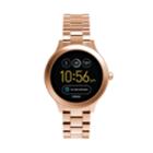 Fossil Women's Q Venture Gen 3 Stainless Steel Smart Watch - Ftw6000, Size: Large, Pink