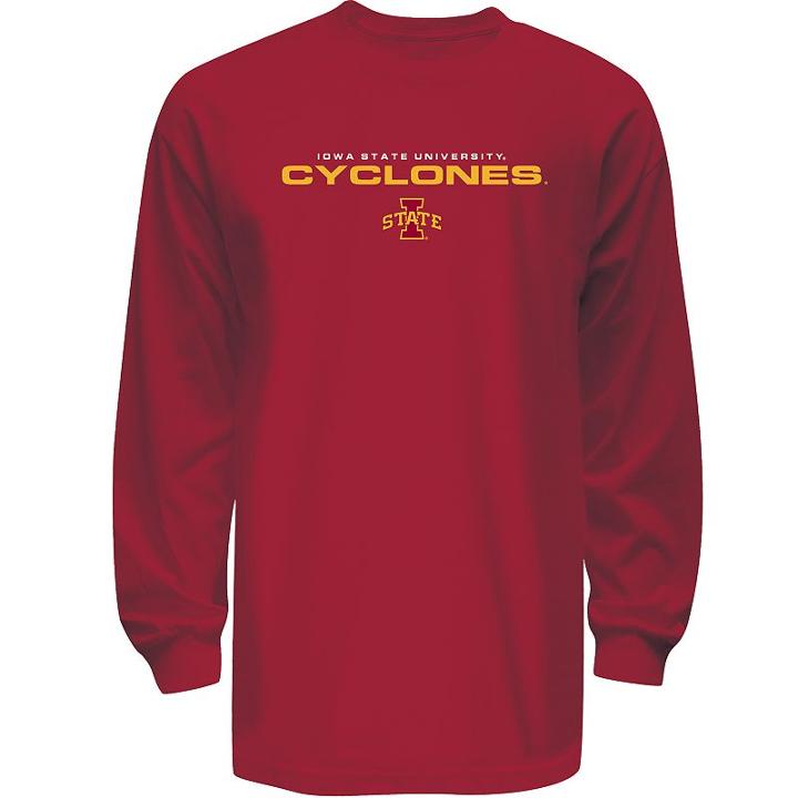 Men's Iowa State Cyclones Tee, Size: Xxl, Red