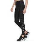 Women's Nike Power Graphic Training Midrise Leggings, Size: Large, Grey (charcoal)