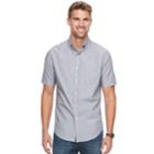 Men's Croft & Barrow&reg; Classic-fit Easy-care Button-down Shirt, Size: Small, Blue