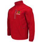 Men's Chicago Blackhawks Softshell Jacket, Size: Xl, Black