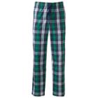 Men's Croft & Barrow&reg; Stretch Lounge Pants, Size: Large, Green
