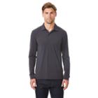 Men's Heat Keep Classic-fit Performance Polo, Size: Xxl, Grey (charcoal)