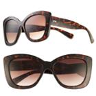 Lc Lauren Conrad Tortoise Cat's-eye Sunglasses - Women, Women's, Med Brown