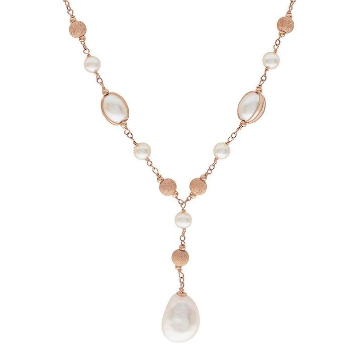 Pearlustre By Imperial Akoya Cultured Pearl Y Necklace, Women's, Size: 18, White