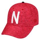 Adult Nebraska Cornhuskers Warp Speed Adjustable Cap, Men's, Med Red