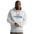 Men's Antigua Chicago Cubs 2016 World Series Champions Victory Hoodie, Size: Large, White