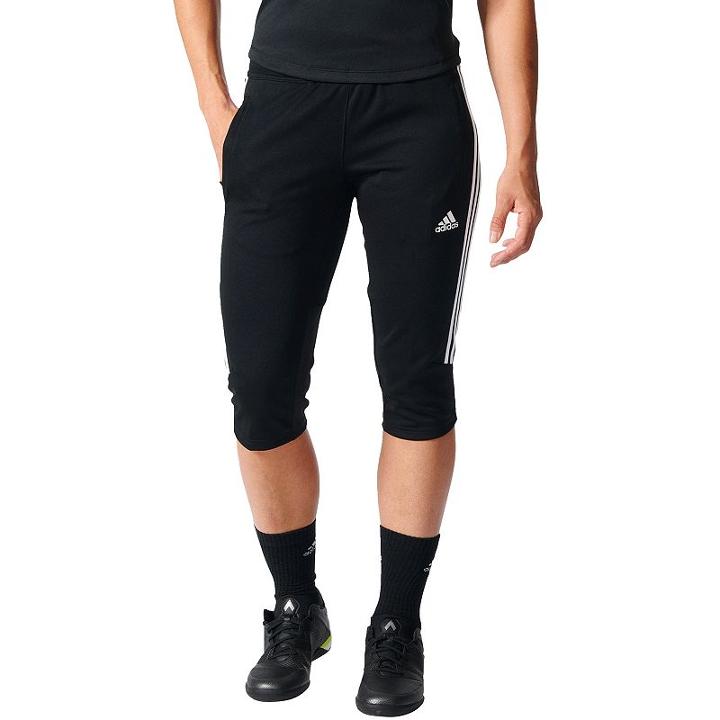 Women's Adidas Tiro 17 Soccer Capris, Size: Medium, Black