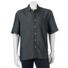 Men's Batik Bay Casual Button-down Shirt, Size: Xl, Black