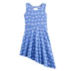 Girls 4-10 Jumping Beans&reg; Asymmetrical Hem Dress, Size: 5, Blue (navy)