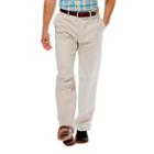 Men's Haggar&reg; Work To Weekend&reg; Classic-fit Flat-front No-iron Expandable Waist Pants, Size: 34x30, Lt Beige
