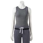 Juniors' So&reg; Contrast Trim Bodysuit, Girl's, Size: Xl, Dark Grey
