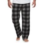 Big & Tall 2-pack Solid And Patterned Microfleece Lounge Pants Set, Men's, Size: Xl Tall, Silver