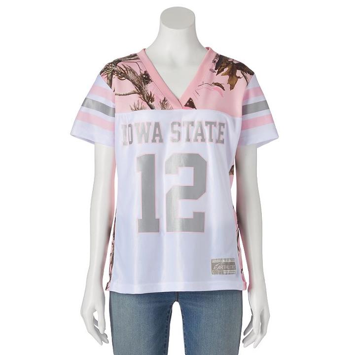 Women's Realtree Iowa State Cyclones Game Day Jersey, Size: Medium, White
