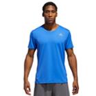Men's Adidas Running Tee, Size: Small, Med Blue