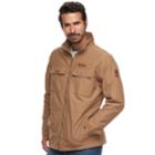 Men's Columbia Wheeler Lodge Casual Jacket, Size: Small, Dark Beige