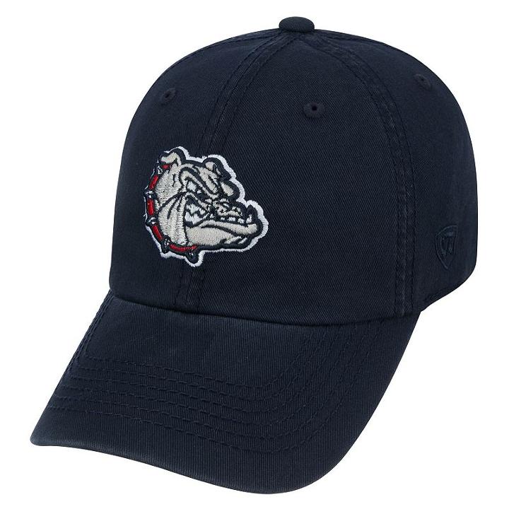 Adult Top Of The World Gonzaga Bulldogs Crew Adjustable Cap, Men's, Zag Navy