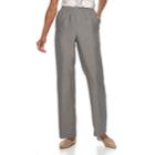 Women's Alfred Dunner Studio Pull-on Pants, Size: 8, Grey