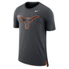 Men's Nike Texas Longhorns Dri-fit Mesh Back Travel Tee, Size: Large, Grey (anthracite)
