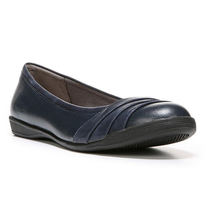 Lifestride Gawk Women's Slip-on Ballet Flats, Size: Medium (8.5), Blue