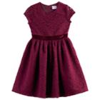 Girls 4-6x Nannette Lace Woven Dress, Size: 6, Red