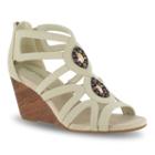 Easy Street Unity Women's Wedge Sandals, Size: 9.5 Ww, Beige Oth
