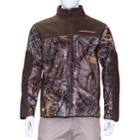 Men's Earthletics Camo Colorblock Bonded Microfleece Jacket, Size: Xl, Brown