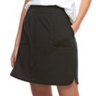 Women's Sonoma Goods For Life&trade; French Terry Pull-on Skirt, Size: Medium, Black
