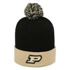 Adult Top Of The World Purdue Boilermakers Pom Knit Hat, Men's, Black