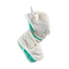 Girls 4-16 Sparkle Sherpa Fleece Unicorn Hat, White Oth