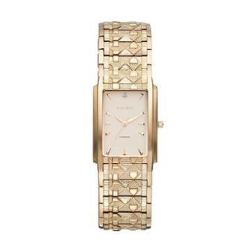 Elgin Men's Diamond Watch, Yellow