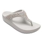 Crocs Sloane Embellished Women's Sandals, Size: 9, Natural