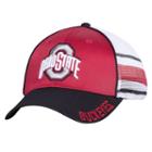 Men's Ohio State Buckeyes Audible Mesh Flex Fitted Cap, Size: Medium/large, Brt Red