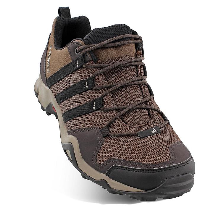 Adidas Outdoor Ax2r Men's Water-resistant Hiking Shoes, Size: 10.5, Med Brown