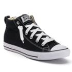 Adult Converse All Star Chuck Taylor Street Mid-top Sneakers, Size: M8w10, Black