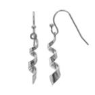 Primrose Sterling Silver Swirl Drop Earrings, Women's