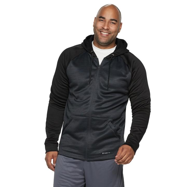 Big & Tall Tek Gear&reg; Warmtek Performance Fleece Hoodie, Men's, Size: Xl Tall, Oxford