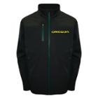 Men's Franchise Club Oregon Ducks Softshell Jacket, Size: Small, Black