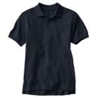 Boys 8-20 Husky Chaps Solid Pique School Uniform Polo, Boy's, Size: L Husky, Blue (navy)