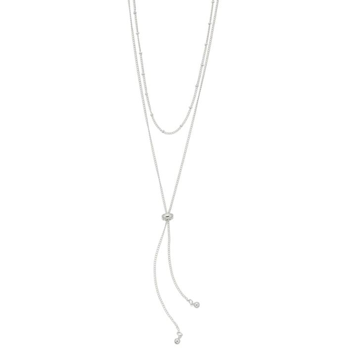 Lc Lauren Conrad Layered Ball Chain Y Necklace, Women's, Silver