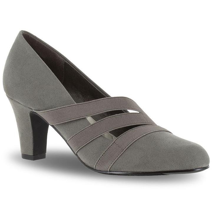 Easy Street Camillo Women's High Heels, Size: 9 N, Med Grey