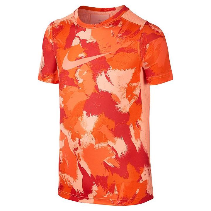 Boys 8-20 Nike Camo Legacy Tee, Boy's, Size: Medium, Orange Oth